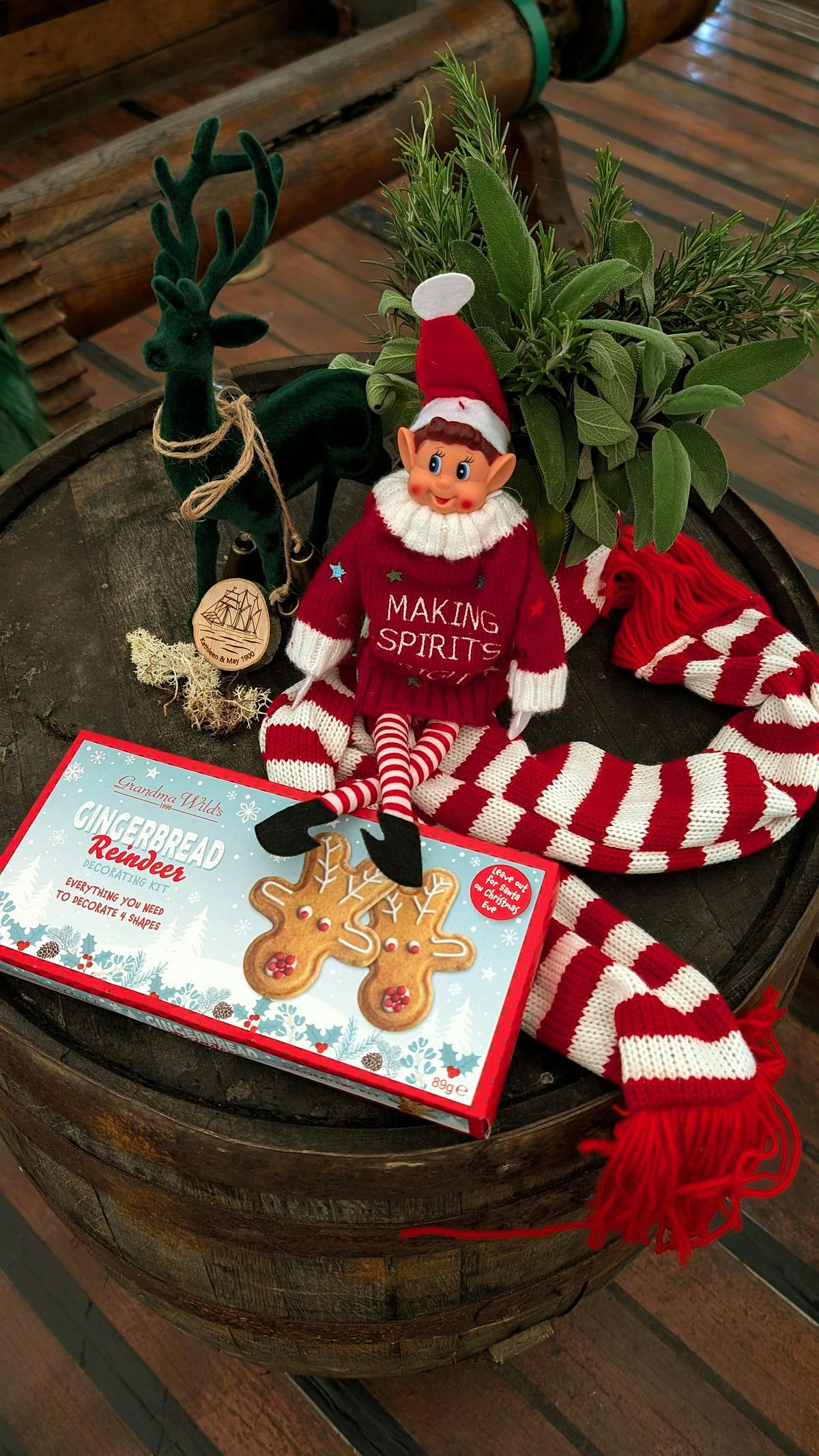 Decorate a Gingerbread Reindeer Festive Workshop Aboard a Tall Ship, 6 December | Event in Gloucester | AllEvents