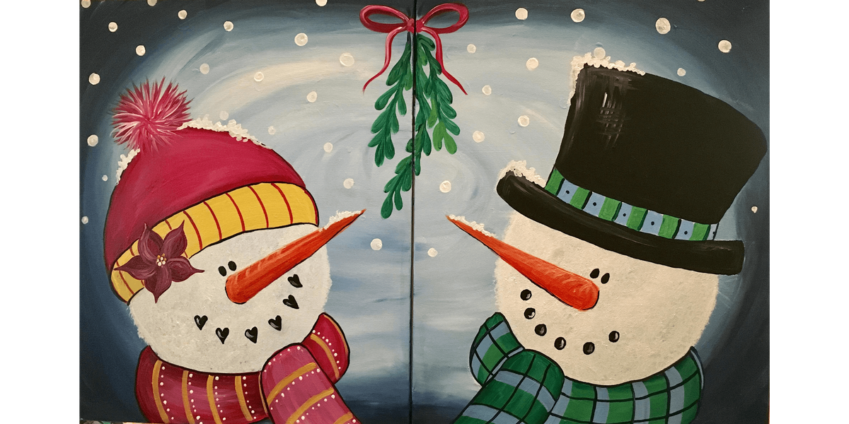 Under the Mistletoe: Date Night - Paint and Sip in Fishkill | Classpop!™, 7 December | Event in Fishkill