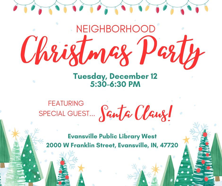 Neighborhood Christmas Party 