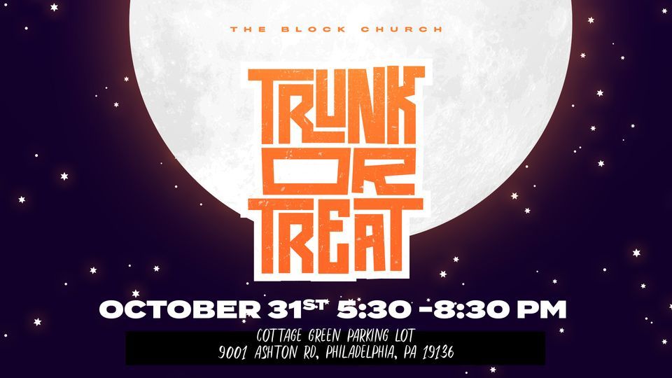 Trunk or Treat (Hosted by The Block Church), 9001 Ashton Rd