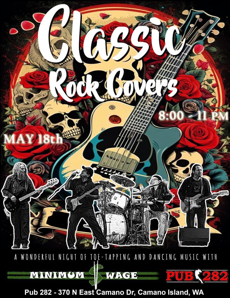 Minimum Wage Band @ Pub 282, Pub 282, Camano Island, May 11 2024 |  AllEvents.in