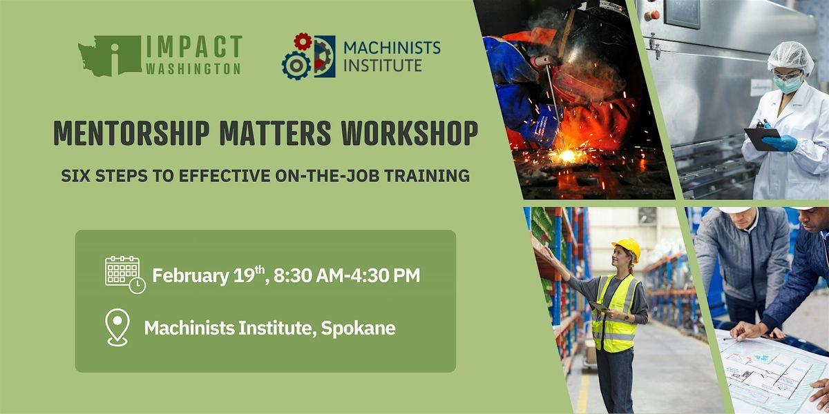 Mentorship Matters Workshop, 19 February | Event in Spokane | AllEvents
