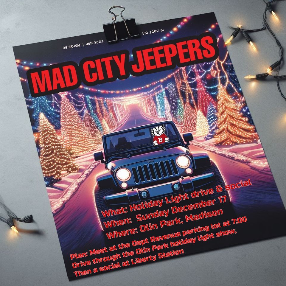Holiday Lights Drive Social Olin Park Madison WI December 17 2023 holiday-lights-drive-social-olin-park-madison-wi-december-17-2023