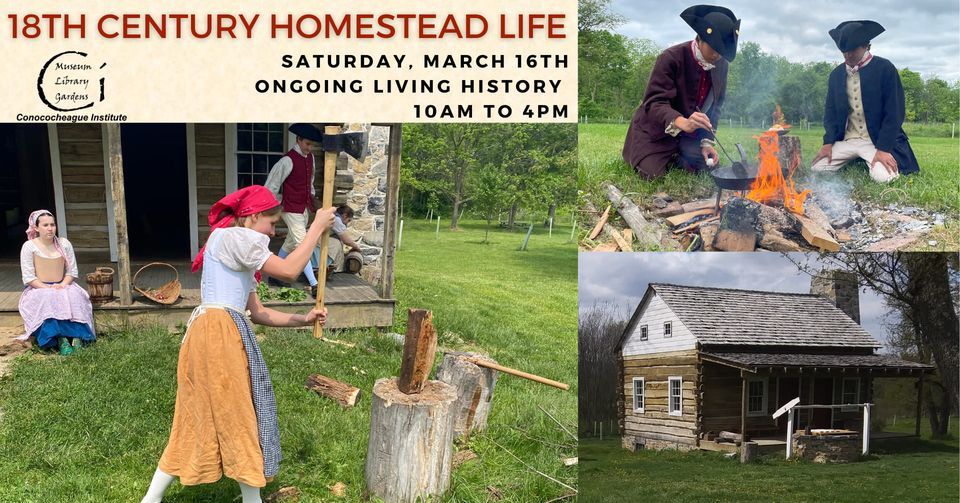 18th Century Homestead Life, Conococheague Institute, Mercersburg Mercersburg Pa Calendar Of Events