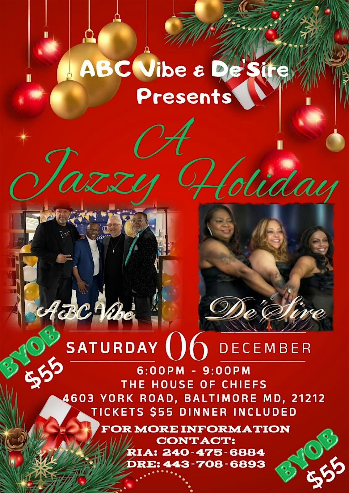 Tight Knit "Jazz and Dinner" fundraiser, 6 December | Event in Baltimore | AllEvents