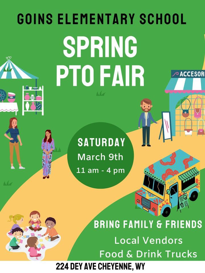 Spring Fair 2025, Goins Elementary School, Cheyenne, March 9 2025
