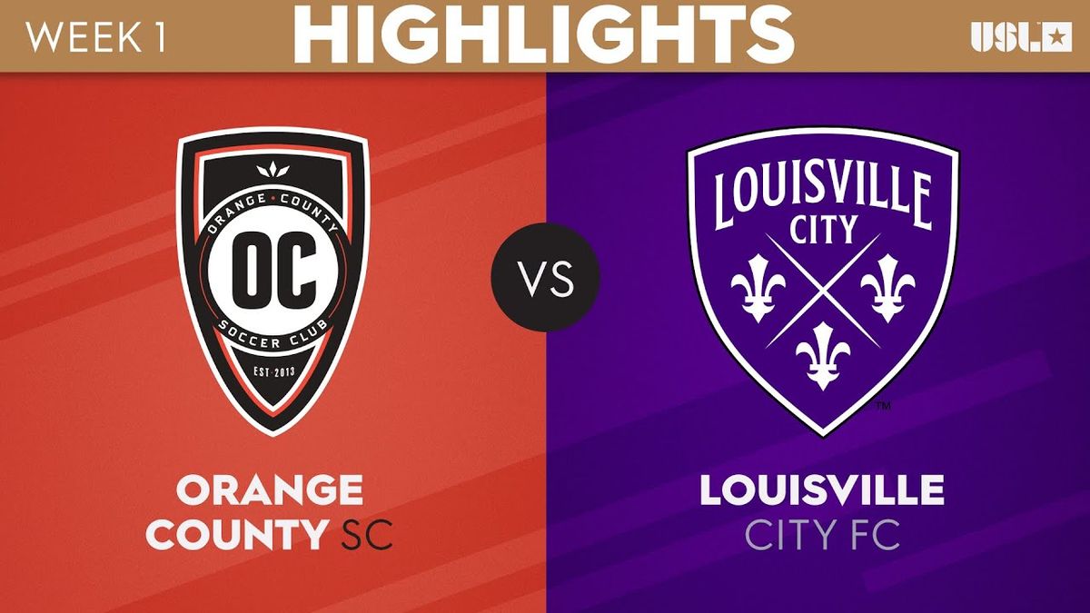 Orange County SC vs. Louisville City FC, 17 October | Event in Irvine | AllEvents