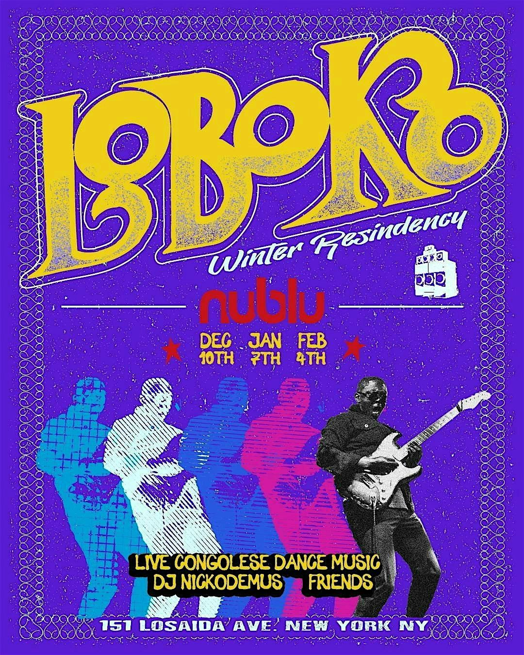 Loboko Winter Residency with Nickodemus @ Nublu, 10 December | Event in New York | AllEvents