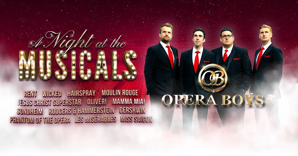 The Opera Boys – A Night At The Musicals, 30 September | Event in Coventry | AllEvents.in