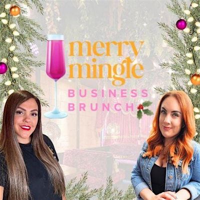 Merry Mingle Business Brunch logo