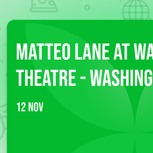 Matteo Lane at Warner Theatre - Washington DC