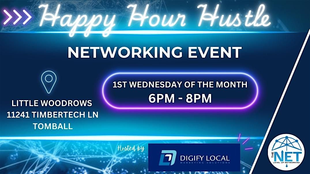 NET Worth Alliance Happy Hour Hustle, 7 January | Event in Tomball | AllEvents