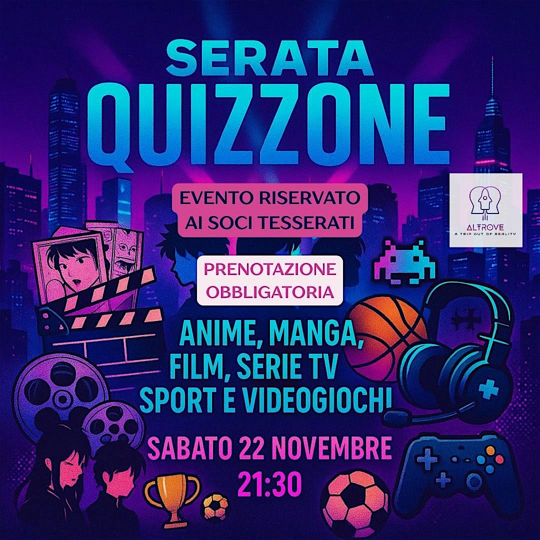 SERATA QUIZZONE!, 22 November | Event in Cassano Magnago | AllEvents