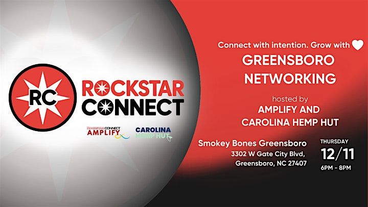 Free Greensboro Rockstar Connect Networking Event (December, NC), 11 December | Event in Greensboro | AllEvents