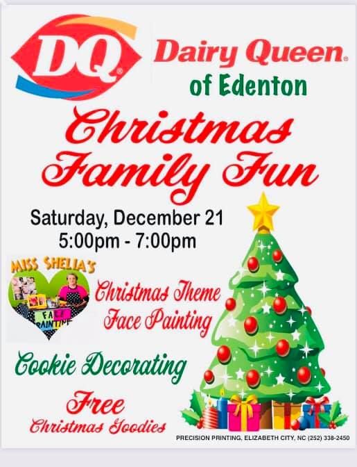 Christmas Fun Night At Dairy Queen Edenton