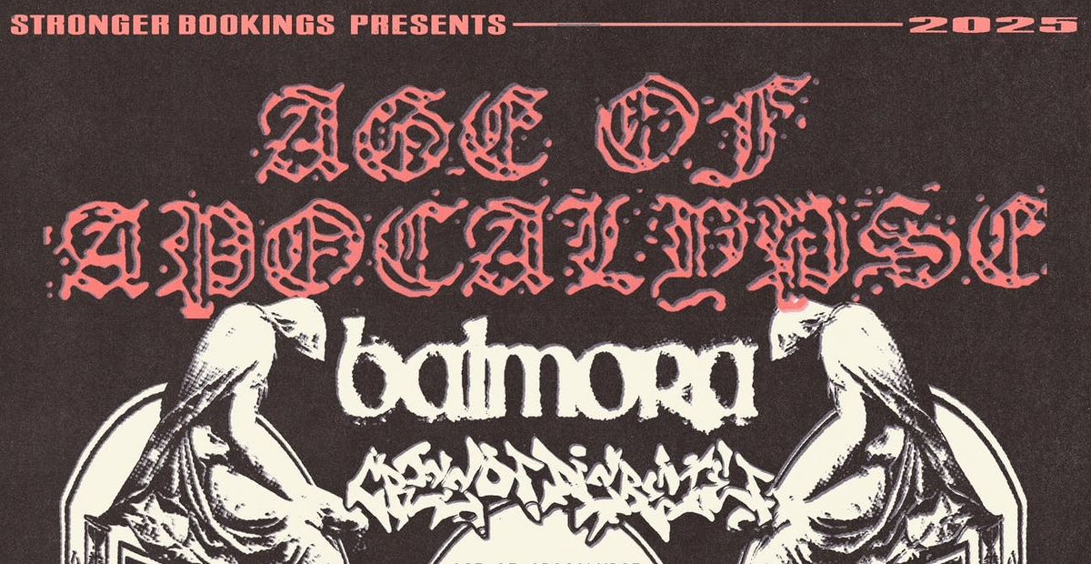 Age Of Apocalypse, Balmora,  Cross Of Disbelief plus more, 20 September | Event in Wallsend | AllEvents