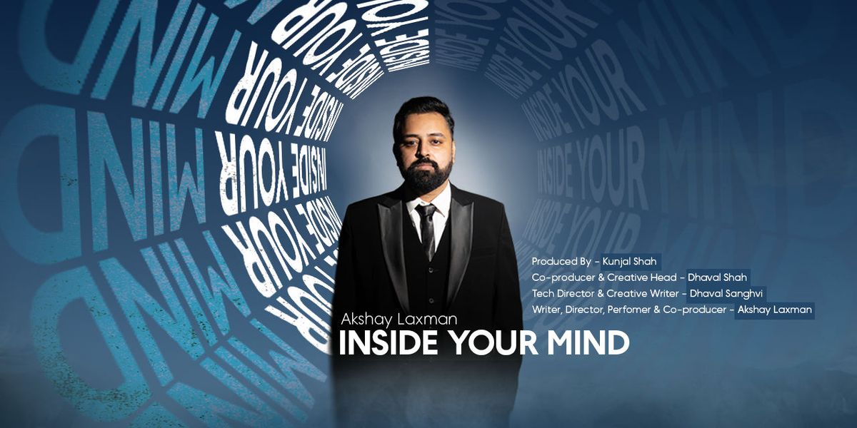 Akshay Laxman - Inside Your Mind, 13 December | Event in Mumbai | AllEvents
