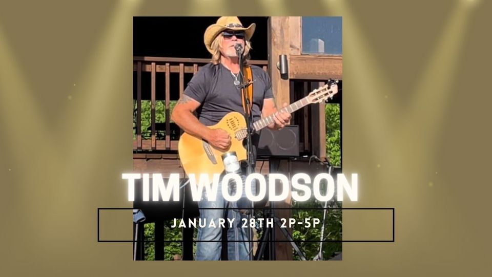 Live Music with Tim Woodson, McKelvey Vineyards, Washington, January 28
