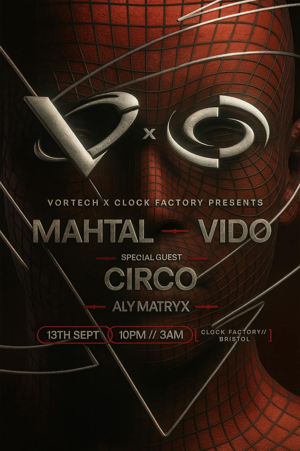 Vortech presents MAHTAL - VIDO - CIRCO - ALY MATRYX, 13 September | Event in Bristol | AllEvents
