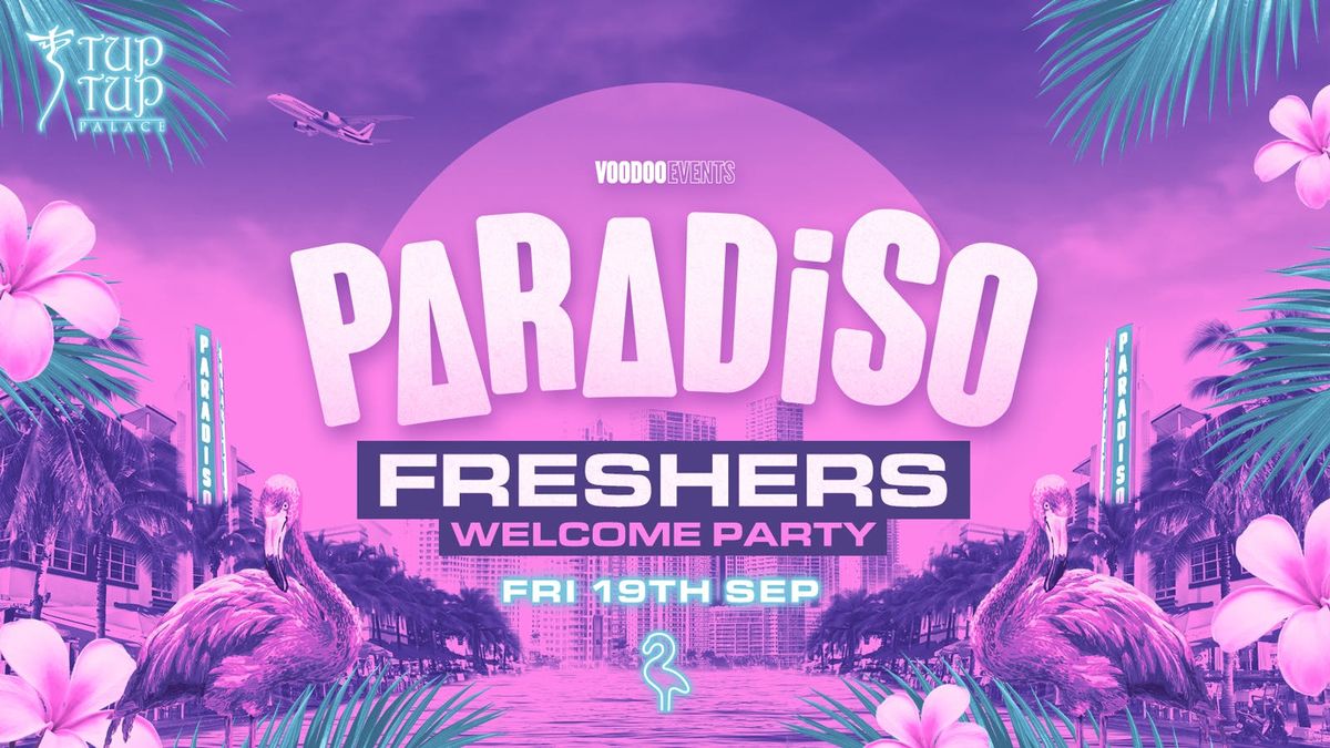 PARADISO Freshers Welcome Party! 🦩, 19 September | Event in Newcastle Upon Tyne | AllEvents