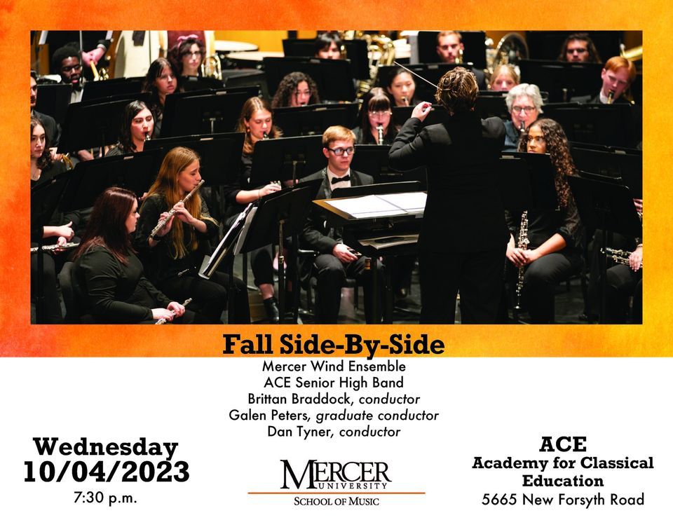 Mercer University Wind Ensemble Fall SidebySide, 5665 New Forsyth