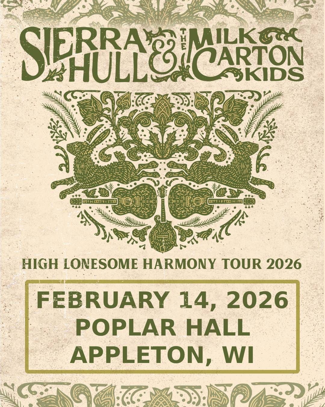 Sierra Hull & The Milk Carton Kids at The Englert Theatre, 12 February | Event in Iowa City | AllEvents