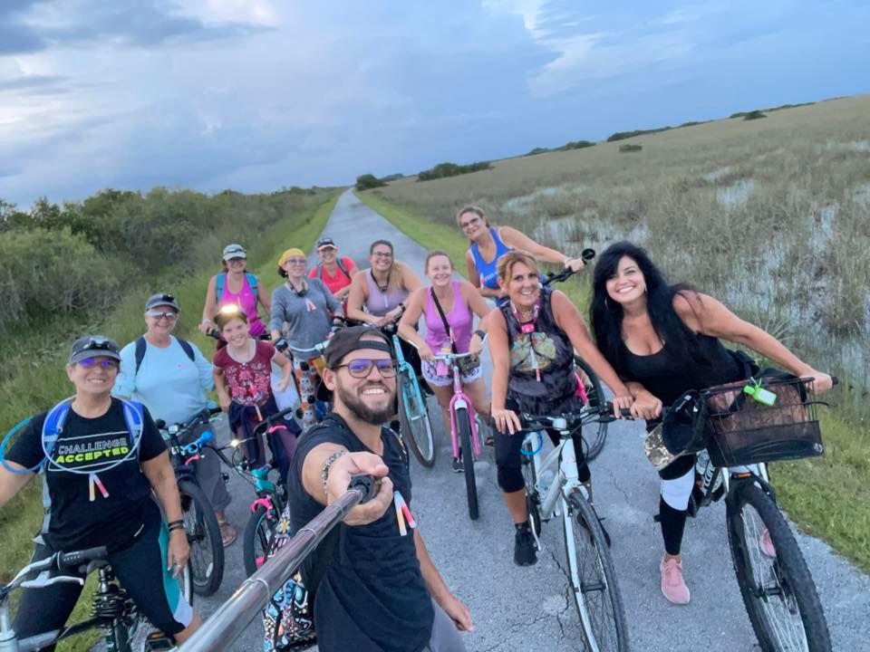 Everglades Full Moon Bike Ride, Shark Valley, Doral, 8 January 2023