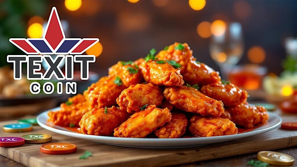 Granbury - Dinner is on us!  Wings Etc. - TEXITcoin, 9 December | Event in Granbury | AllEvents