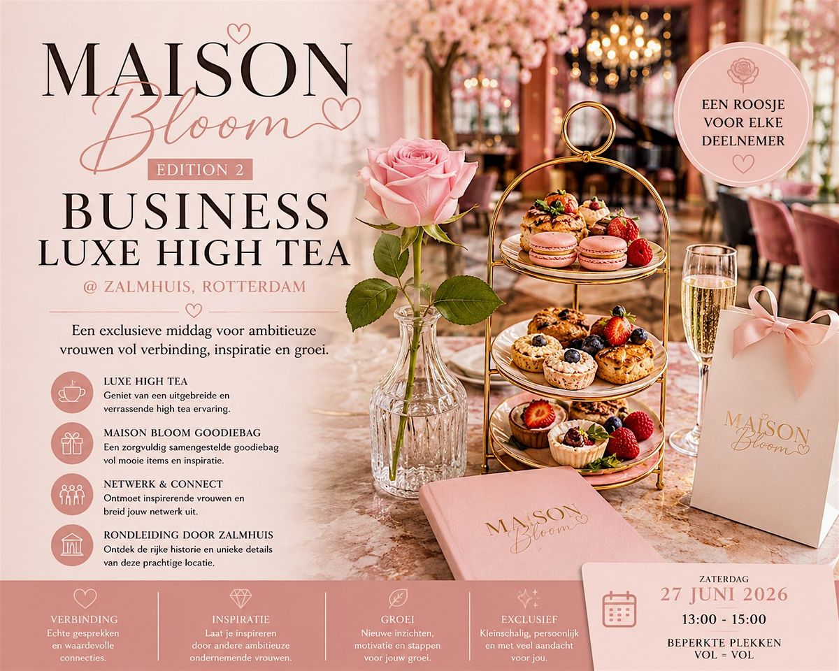 Business Luxe High Tea – Editie 2