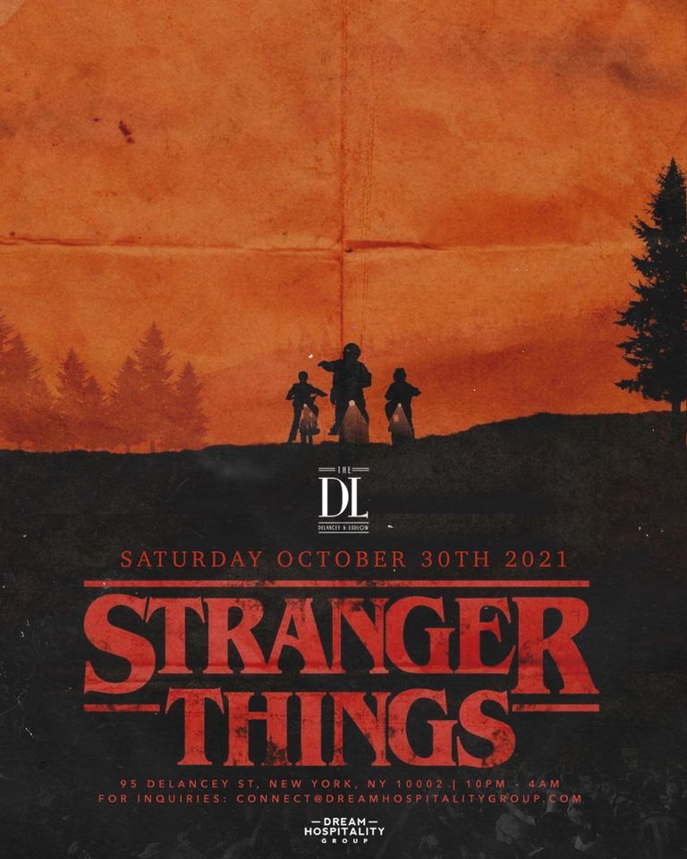 Stranger Things Halloween Bash The Dl New York New York October 30 To October 31 Allevents In Stranger Things Halloween Bash The Dl New York New York October 30 To October 31 Allevents In