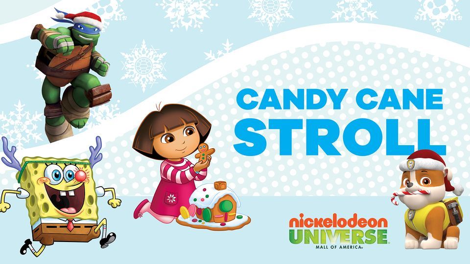 Candy Cane Stroll, Nickelodeon Universe®, Bloomington, December 10 2023
