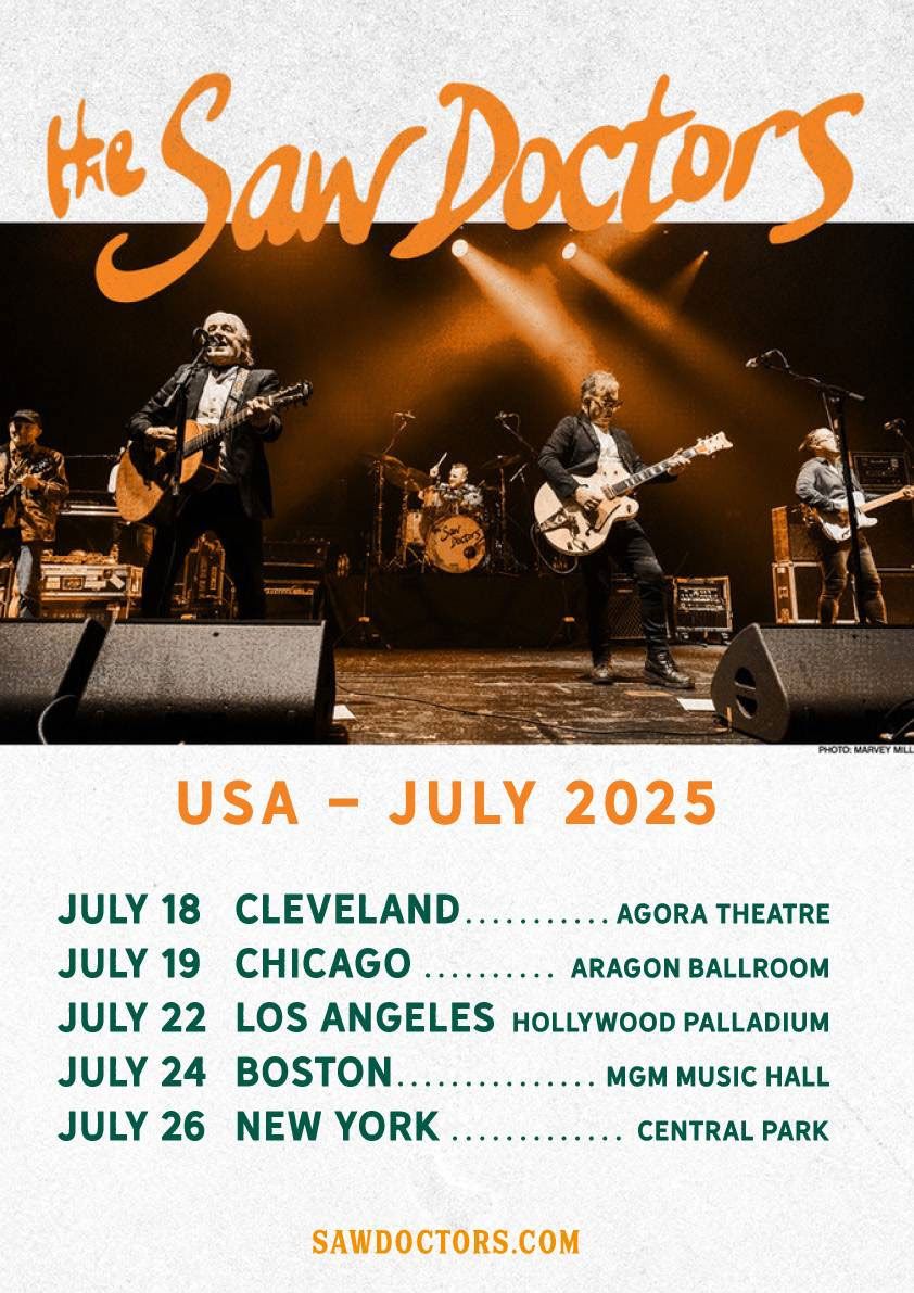 The Saw Doctors, 17 July | Event in Cleveland | AllEvents