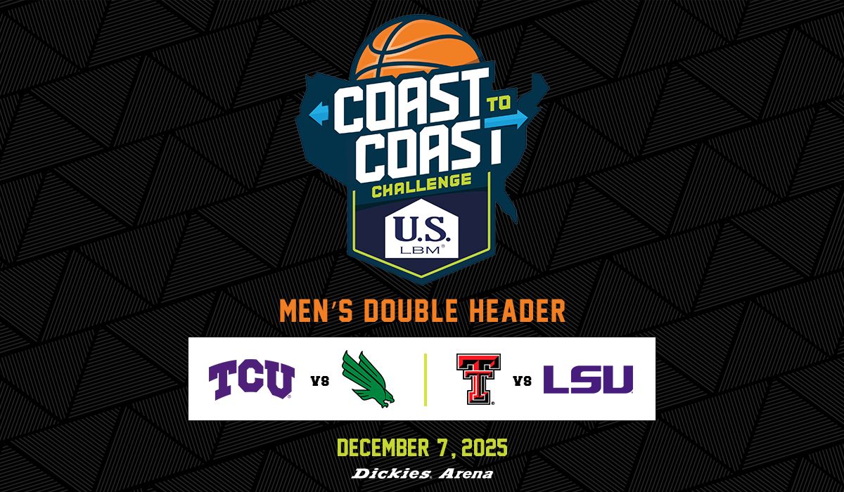 Coast to Coast Challenge: LSU vs Texas Tech, TCU vs North Texas, 7 December | Event in Fort Worth | AllEvents