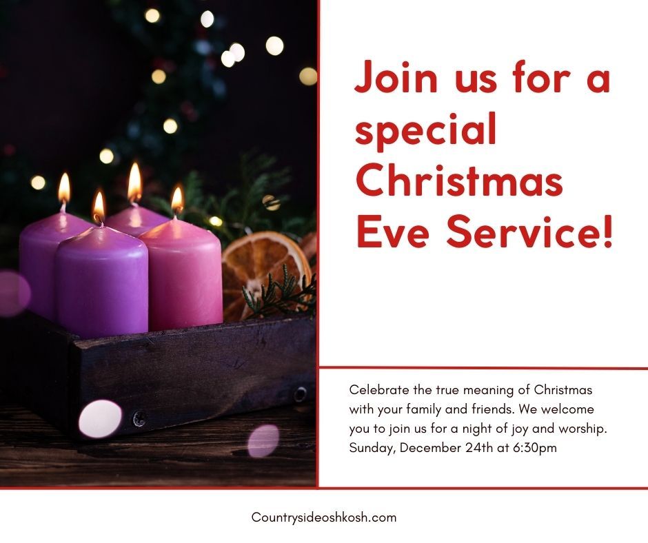 Christmas Eve Service , Countryside Christian Church, Eldorado