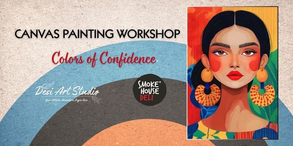 Canvas Painting Workshop - Desi Art Studio, 20 July | Event in Bangalore | AllEvents