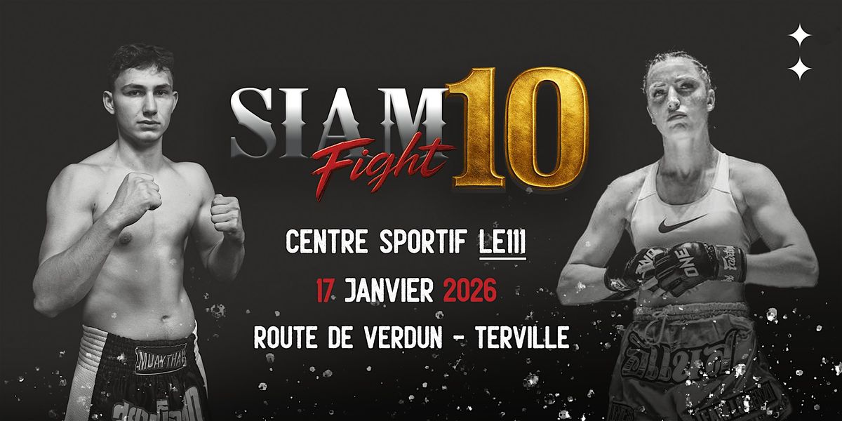 Rendez-vous dans le Ring : Siam Fight X par Siam Boxing Terville, 17 January | Event in Terville | AllEvents