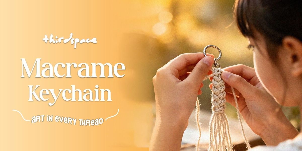 Macrame Keychain Workshop, 7 December | Event in Hyderabad | AllEvents
