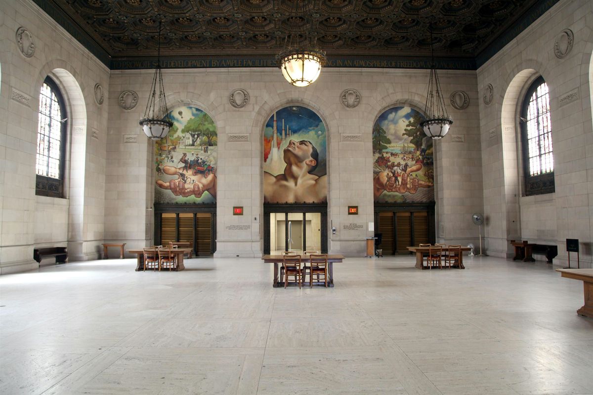 Detroit Public Library Art & Architecture Tour, 21 December | Event in Detroit | AllEvents