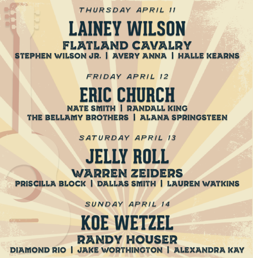 Country Thunder (Thursday Pass), 17 July | Event in Twin Lakes | AllEvents