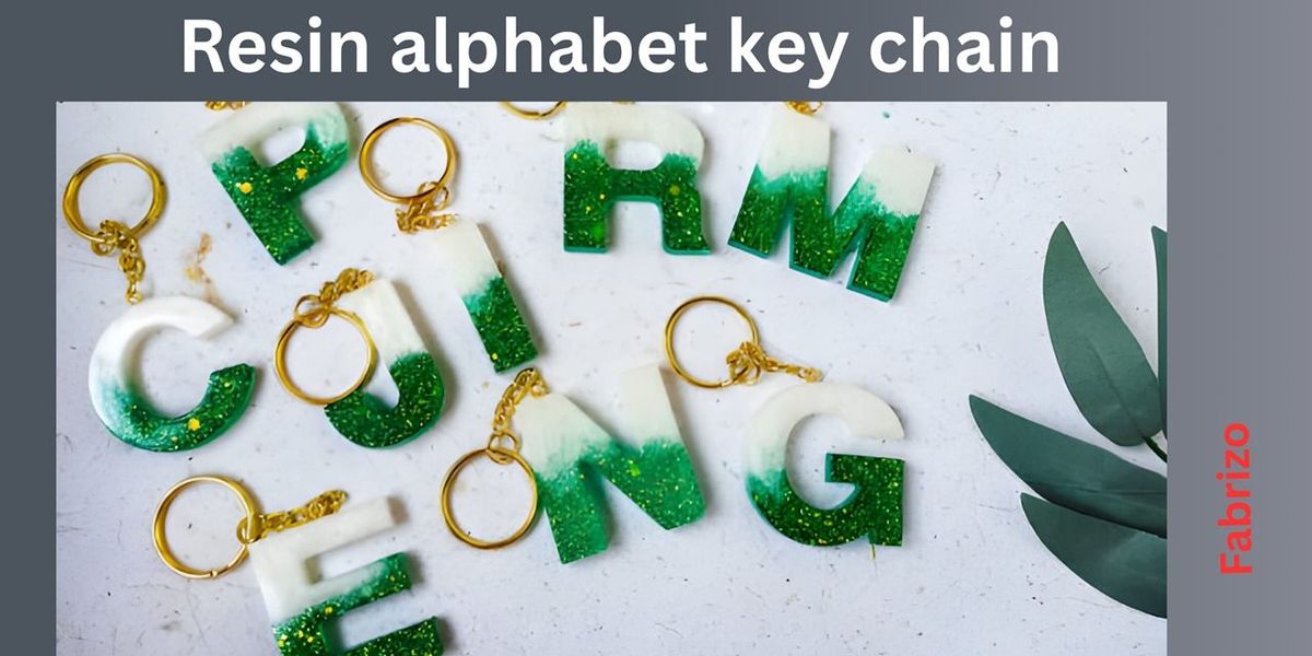 Resin alphabet key chain | Event in Bangalore | AllEvents