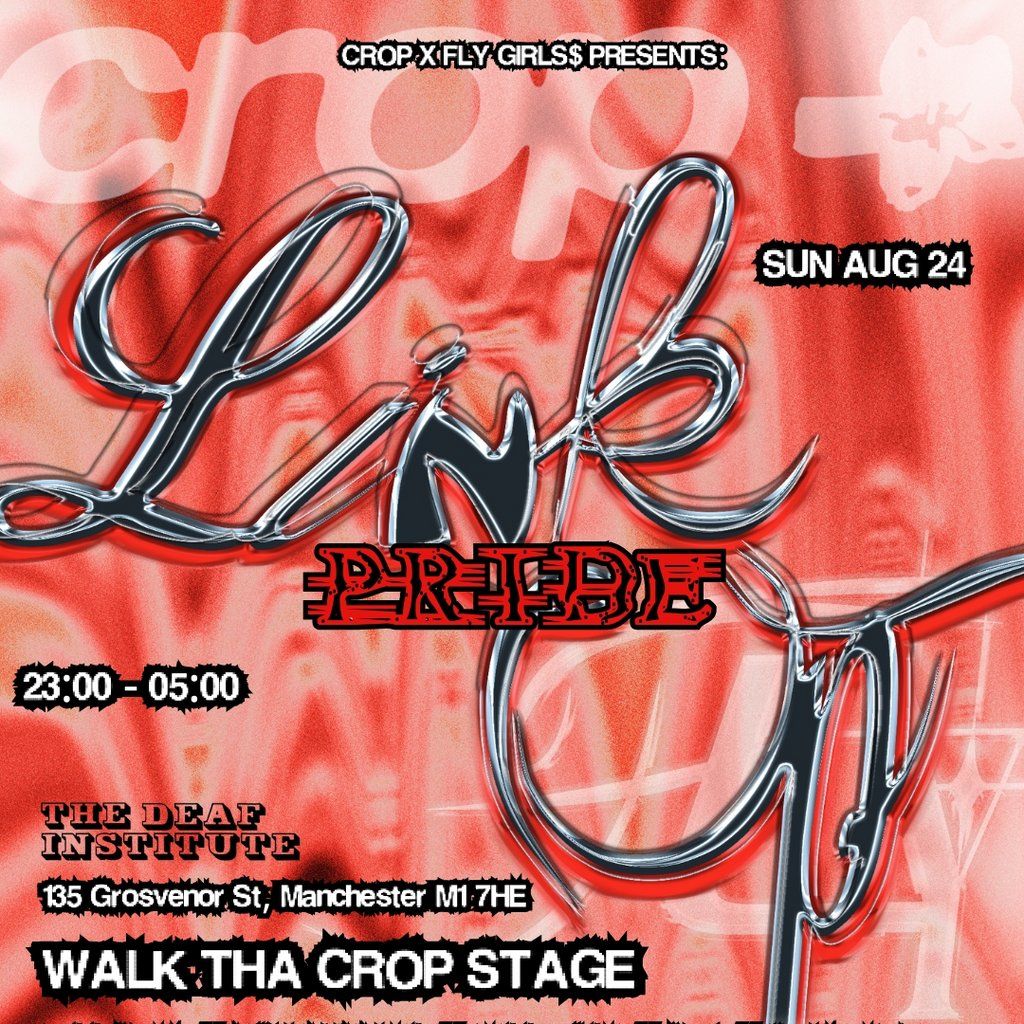 CROP x FLY GIRL$: Pride Link Up, 24 August | Event in Manchester | AllEvents