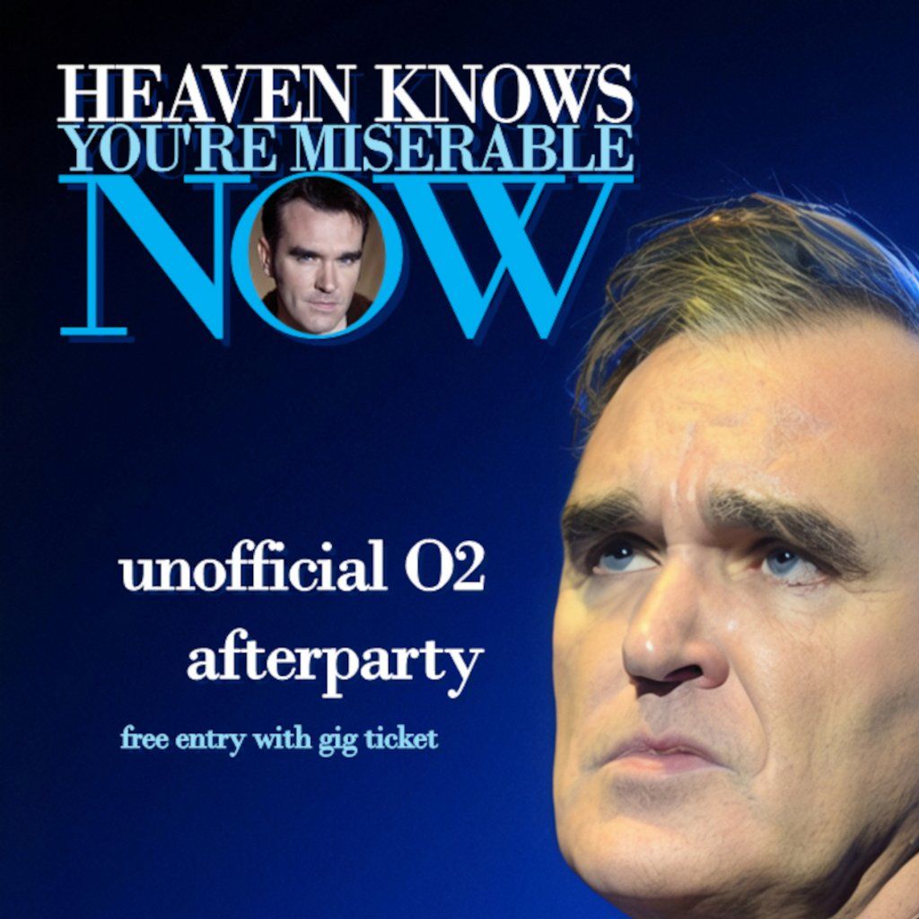 Unofficial Morrissey O2 afterparty // The White Swan, Limehouse, 28 February | Event in London | AllEvents