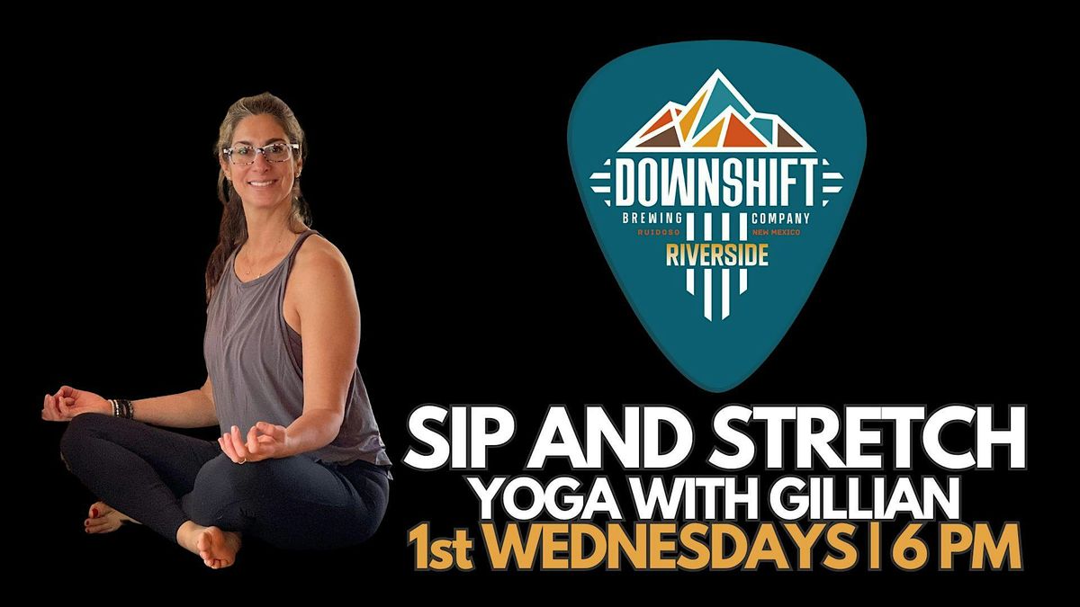 Sip + Stretch with Gillian at Downshift Brewing Company - Riverside