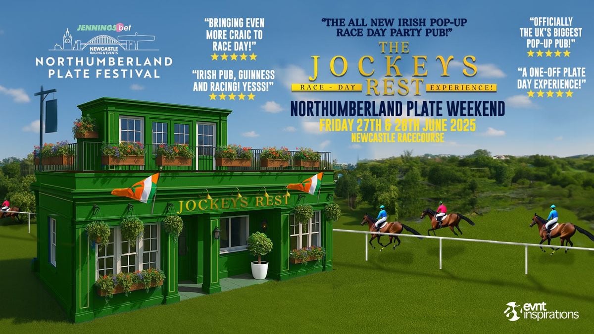 The Jockey's Rest | "The Irish Pop-Up Pub Race Day Experience" - Northumberland Plate Weekend 2025, 28 June
