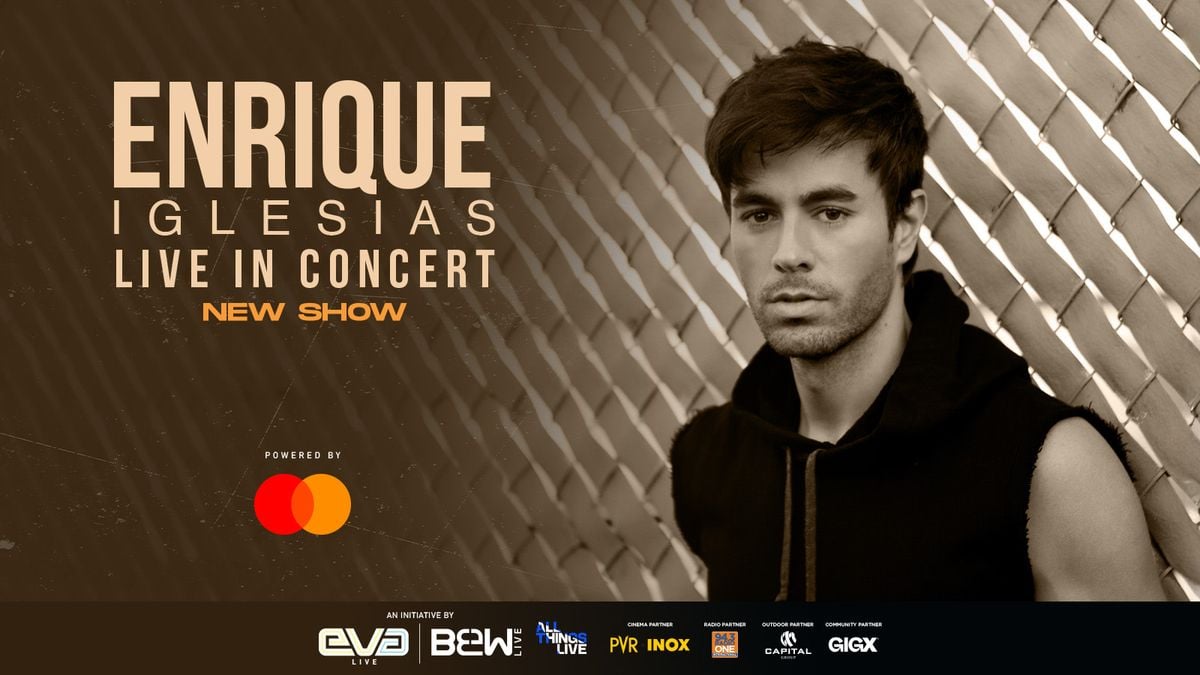 Enrique Iglesias Live in Concert - New Show, 29 October | Event in Ichalkaranji | AllEvents