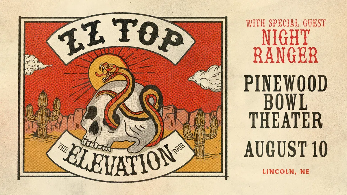 ZZ Top & Night Ranger, 27 August | Event in Saratoga | AllEvents