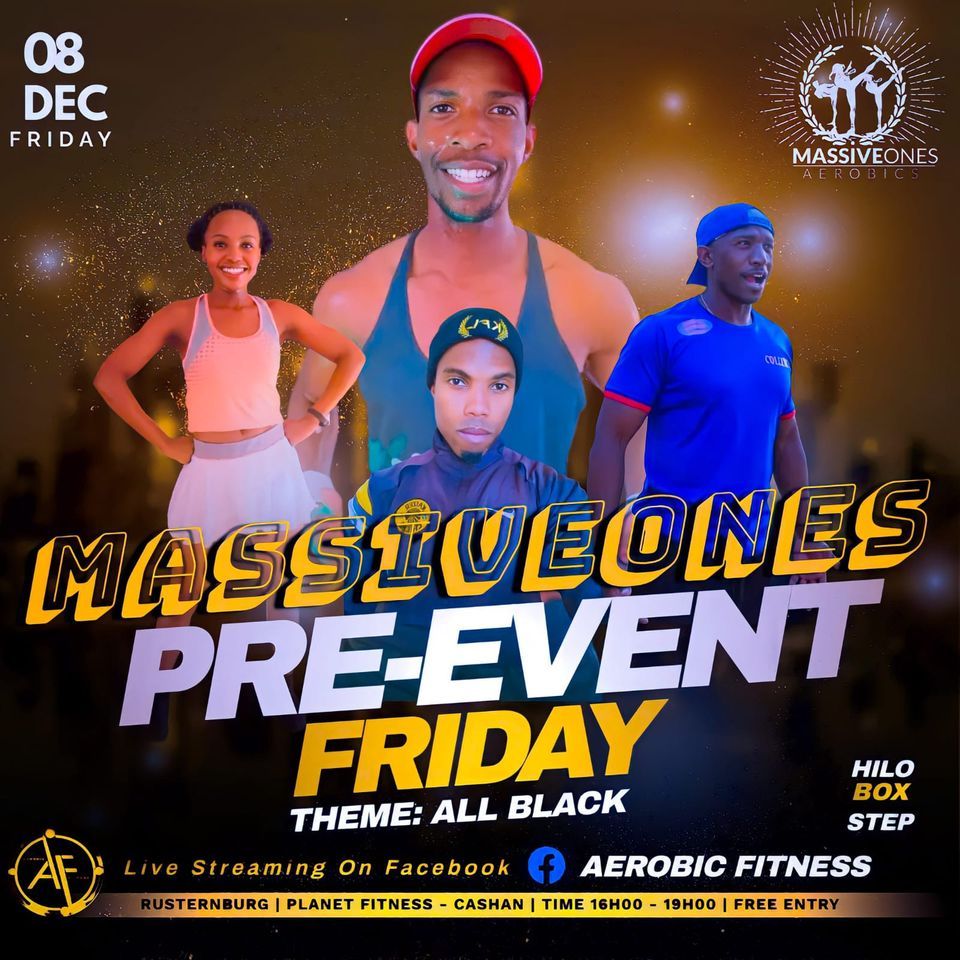 Rustenburg Massive Ones PreEvent, Fitness Justgym Cashan