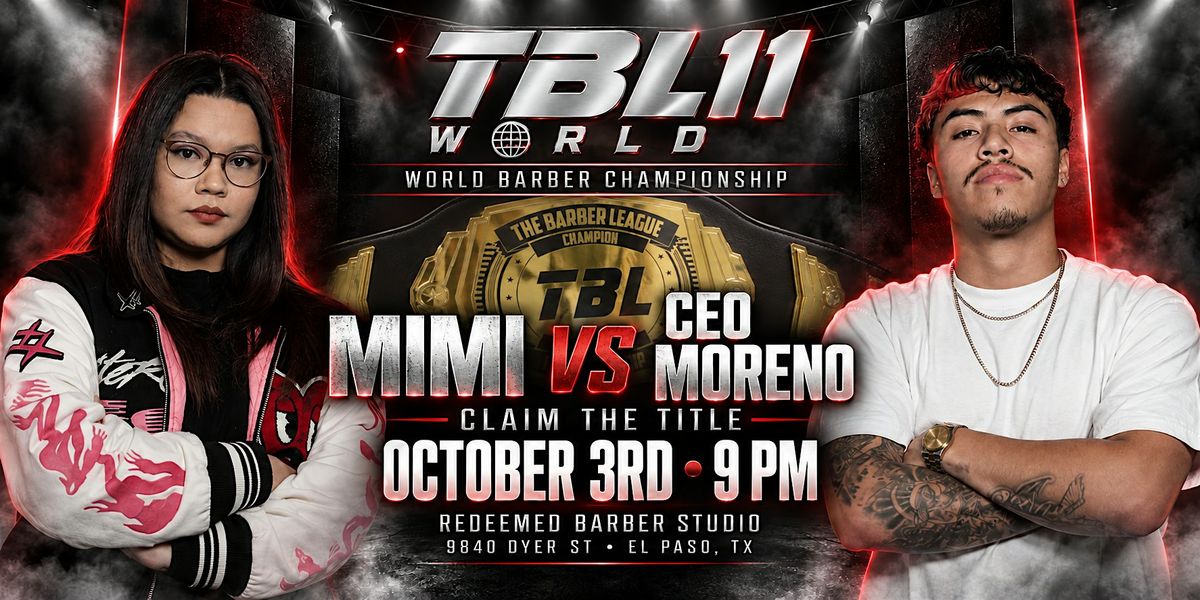 TBL WORLD CHAMPIONSHIP, 9840 Dyer St, El Paso, 3 October 2026 | AllEvents