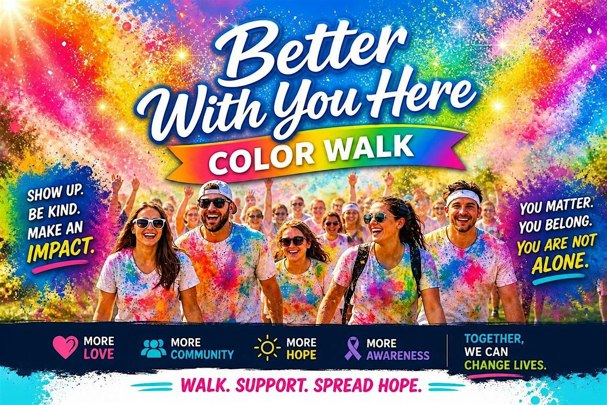 Better With YOU Here Color Walk, Millsite Park, Myrtle Creek, 8 August ...