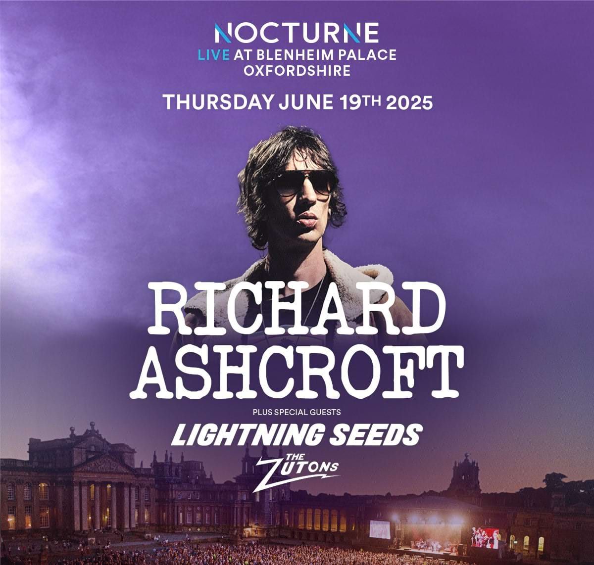 Richard Ashcroft - Nocturne at Blenheim Palace Tickets, 19 June | Event in Woodstock | AllEvents
